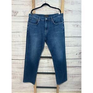 Jos. A. Bank Men's 36x34 Medium Wash Traditional Fit Jeans Blue Denim
